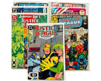 DC Justice League Comic Books