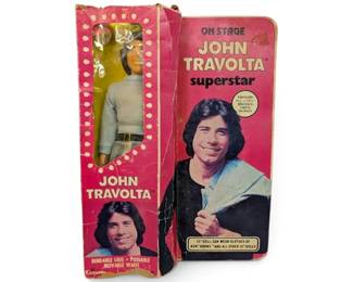 1977 Chemtoy John Travolta Superstar 12 Figure W Box