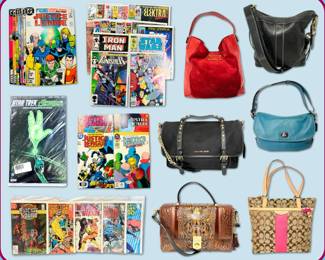 Comic Books & Luxury Handbags | PICKUP: Friday, August 28th in Centerville, OH