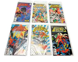 1986 DC Comics Legends 6 Full Part MiniSeries