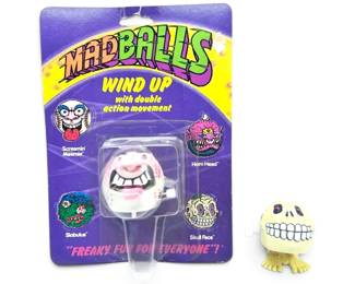Vintage Mad Balls Wind Ups Toys