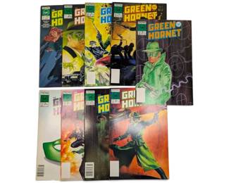 Green Hornet Comics 1  9 1980s