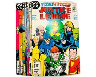 DC Justice League No. 16 and 1987 Annual Comics