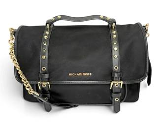 Michael Kors Leila Flap Messenger Crossbody w COA