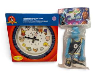 Space Jam Wall Clock  McDonalds Collectible Figure