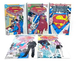 The Man Of Steel Superman Comics