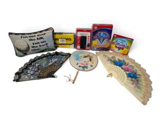 Rechargeable Power Bank, Handheld Folding Fans, Bejeweled Game  More