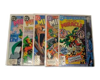 Five Mister Miracle Comics