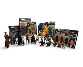 1990s, 2000s,  2022 Star Wars Action Figure Collection Sealed  Unsealed