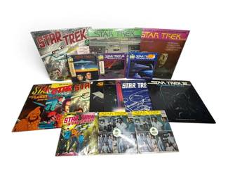 Star Trek Vinyl LPs  7 Inch Records