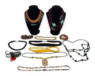 Chunky Beaded Statement Necklaces