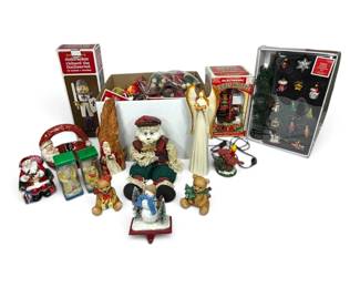 Santa, Angels,  More Christmas Decor