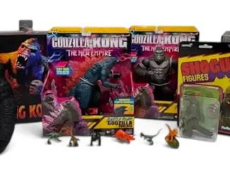 King Kong, Godzilla,  More Collectible Figures