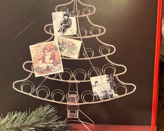 Christmas Tree card holder