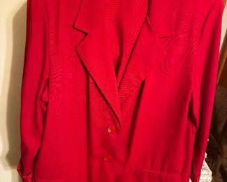 Red blazer