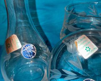 Bud vase and candy dish