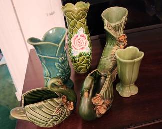 Sylvac Pottery Vases 