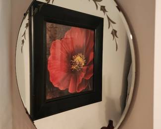 Round Vintage Mirror