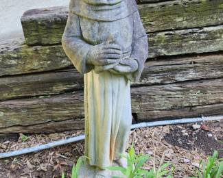  Stone St. Francis of Assisi garden statue
