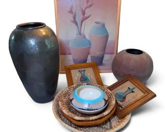 Navajo Pottery Southwestern Decor