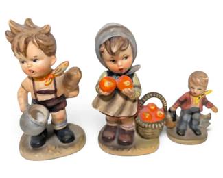 Napcoware Hummel Style Ceramic HandPainted Figures