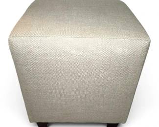 Ballard Designs Upholstered Cube Ottoman