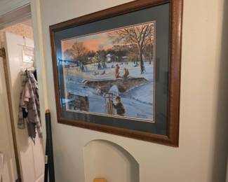 Hugh Greer Framed Art - we have way more of these than pictured!!