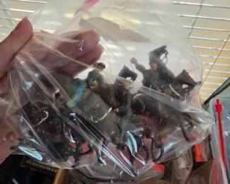 Army vintage lead toys