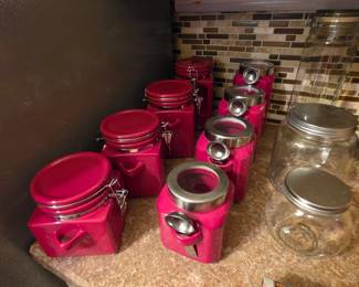 Red cannisters