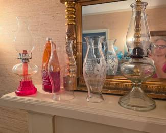 More oil lamps