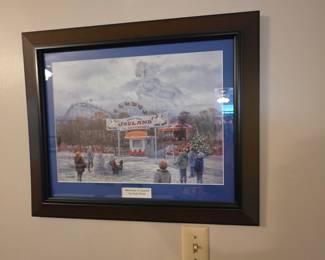 Hugh Greer Framed Art - we have way more of these than pictured!!