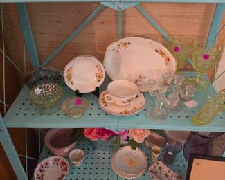 Vintage Glassware and dishware