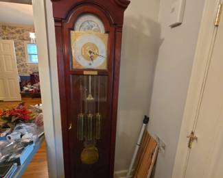 George Washington Masonic Grandfather clock in working condition