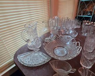 Vintage glassware