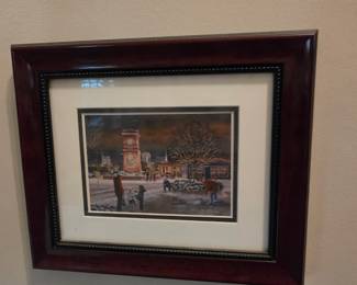 Hugh Greer Framed Art - we have way more of these than pictured!!