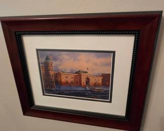 Hugh Greer Framed Art - we have way more of these than pictured!!