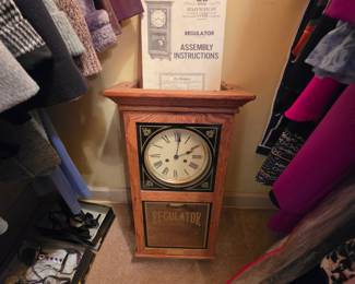 Vintage Regulator Clock