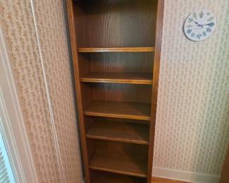 Solid Wood Handcrafted Bookcase - must pick up last day or after the sale.