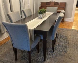 East West Furniture 7-Piece Dining Set