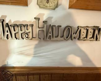 Happy Halloween Wall Sign