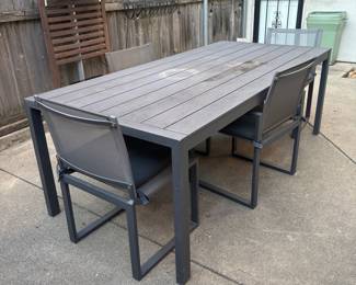 Modern Outdoor Dining Set