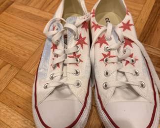 Converse Chuck Taylor All Star Chicago Flag Custom Sneakers
