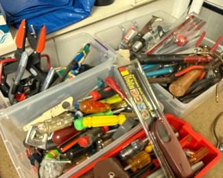 Assorted Vintage and Modern Hand Tool Collection