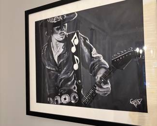 Stevie Ray Vaughan "Double Trouble" Original Painting