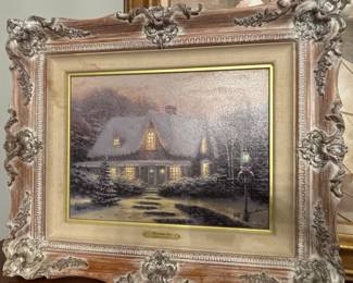 Thomas Kinkade 'Christmas Eve' Limited Edition Canvas Print