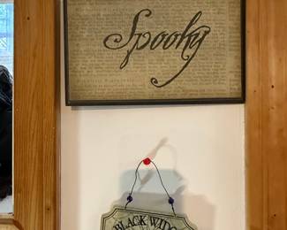 Halloween Decorative Wall Signs