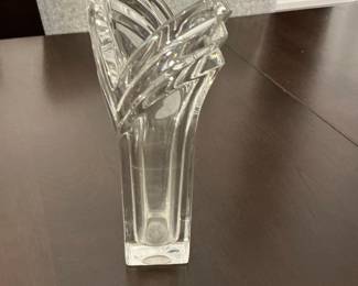 Mikasa 'V-Flute' Crystal Vase
