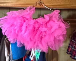 Hot Pink Ruffled Tutu Skirt