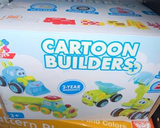 Cartoon Builders+ Toy Set