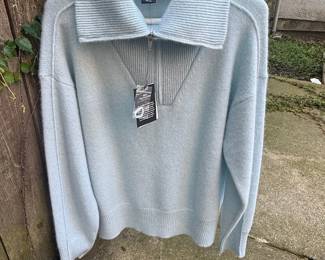 C by Bloomingdale's 100% Cashmere Quarter-Zip Sweater